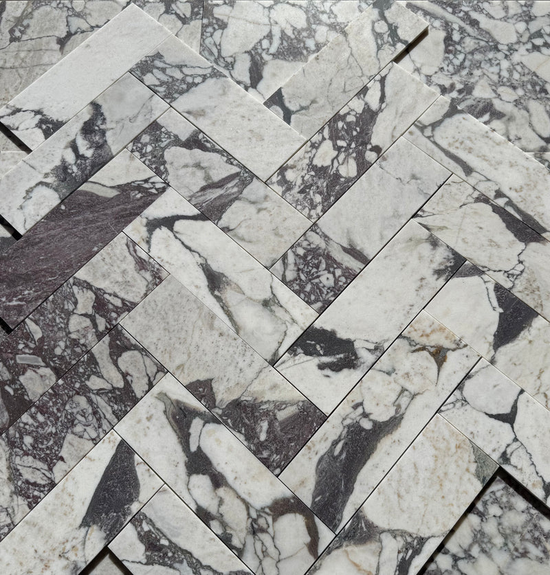 Calacatta Viola Marble Tile 4x12